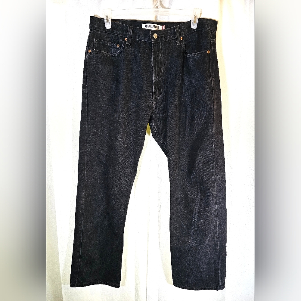 Levi's 505 Sz W 38 X L 32 Black Jeans